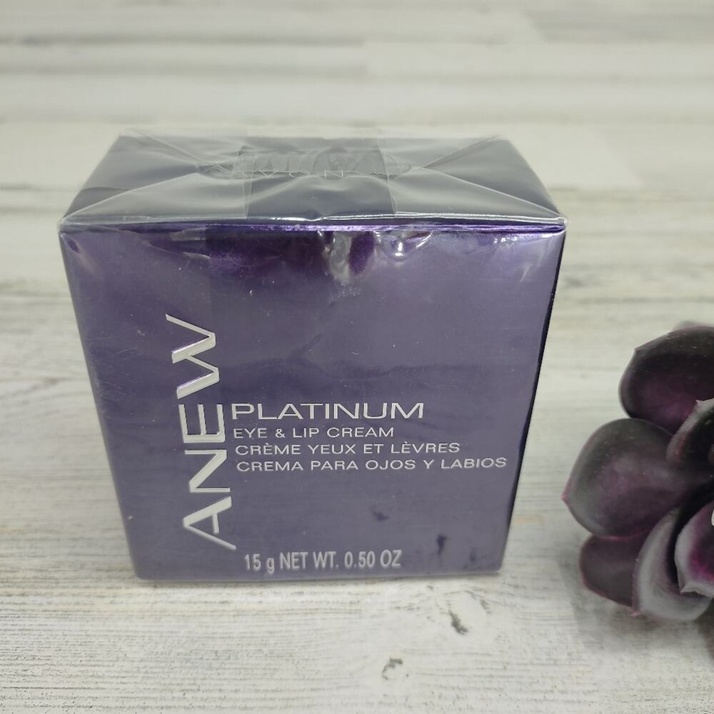 Anew NEW Platinum Eye & Lip Creme Avon